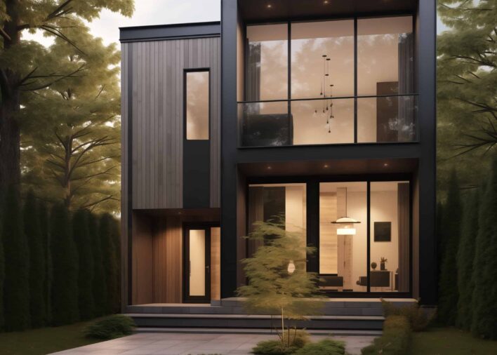 modern infill